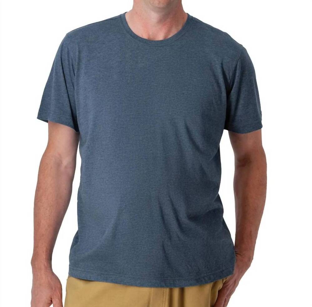 NEW OLD RANCH weston t shirt in blue wing teal